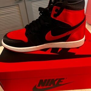 AJ1 Satin Bred